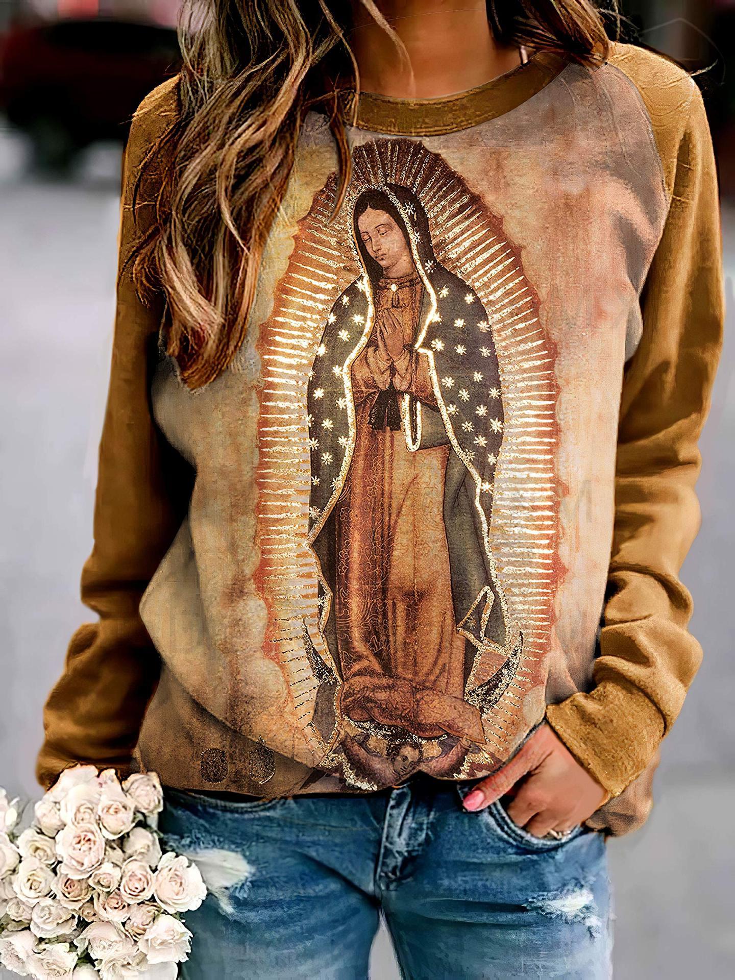 Women's Virgin Mary Sweatshirt